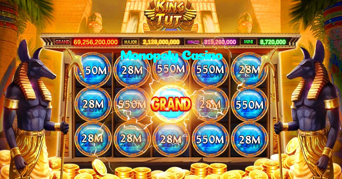 Monopoly Casino casino presented on mobile device in Pakistan with slots and live games
